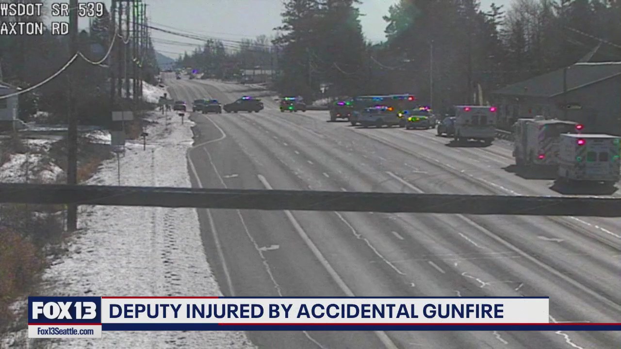 Whatcom County deputy injured by accidental gunfire