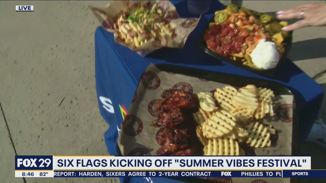 Six Flags kicks off Summer Vibes Festival