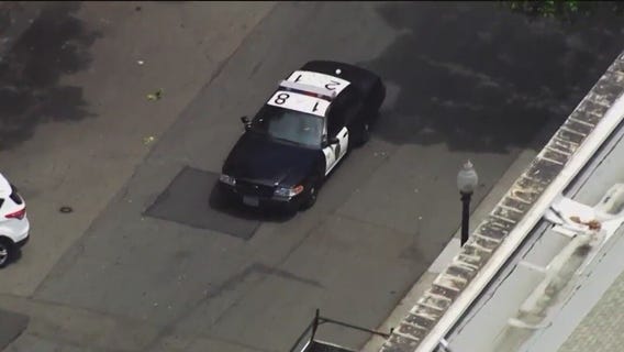 Downtown Oakland gun battle leaves multiple cars with bullet holes