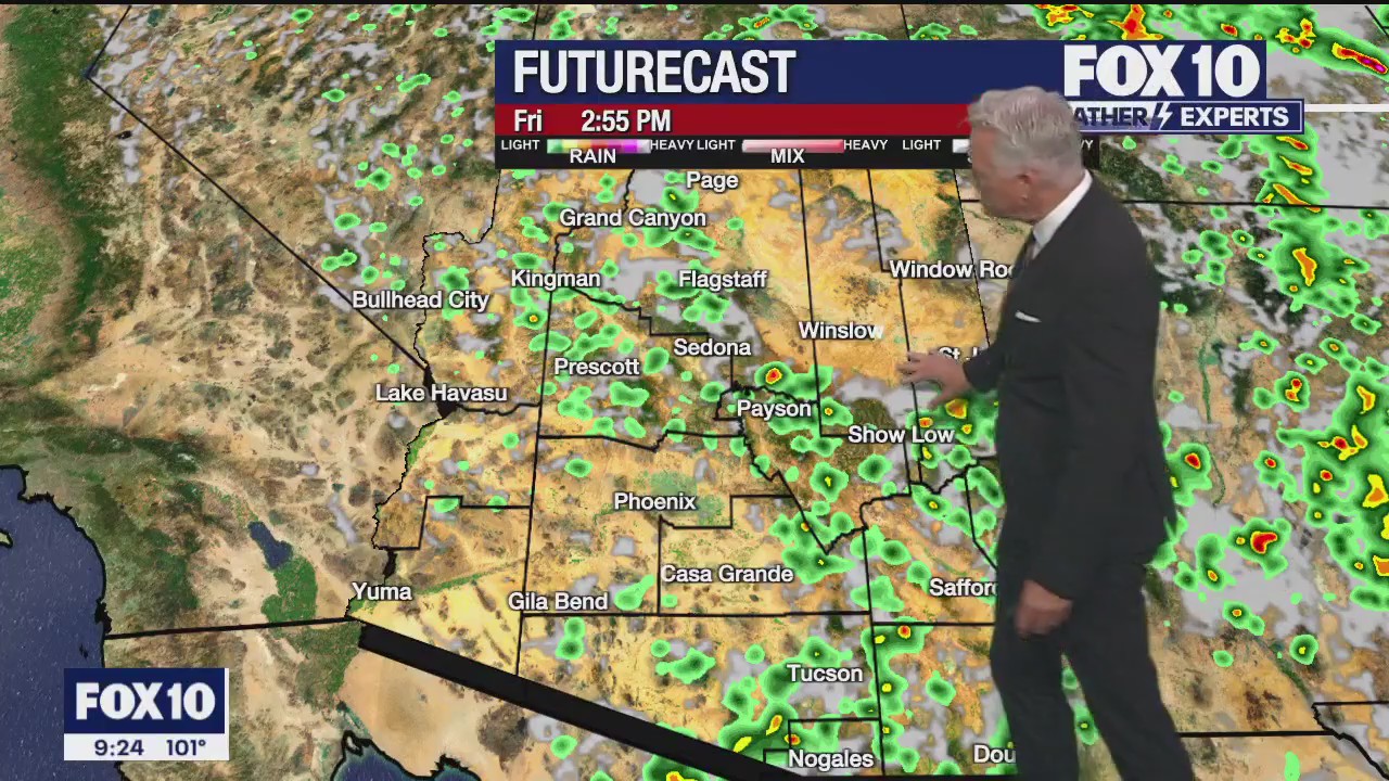 Evening Weather Forecast - 8/24/2023