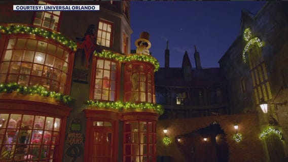 Designing Christmas at Universal Orlando