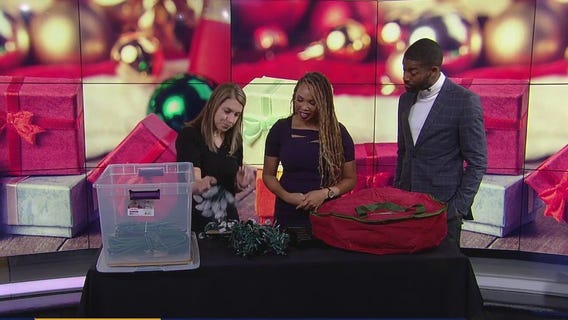 Organize your Christmas decorations