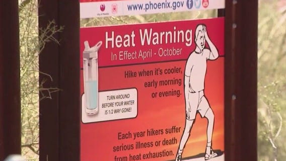 Safety tips for hiking in the heat
