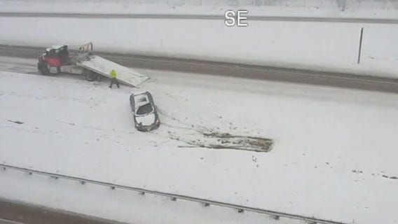 From 85° to 8.5" of snow...winter storm hits western Wisconsin