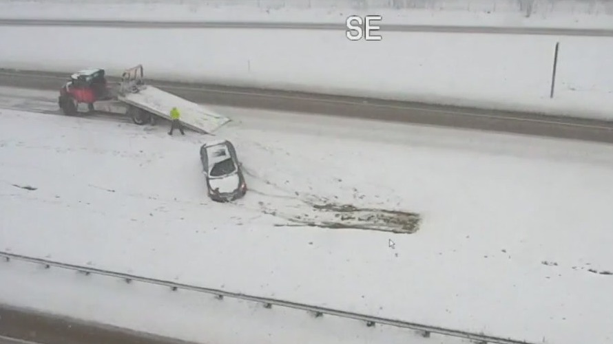 From 85° to 8.5" of snow...winter storm hits western Wisconsin