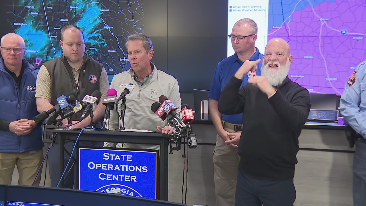 Georgia officials give update on winter weather preps | Full press conference