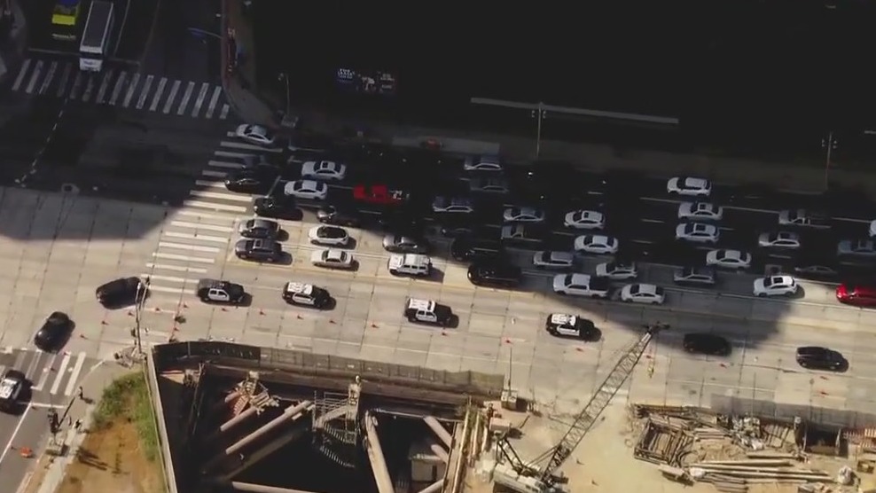 Procession for fallen LAPD sergeant