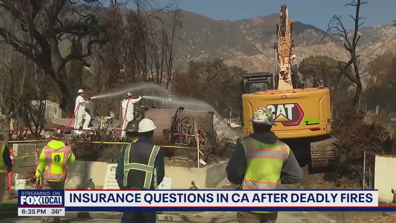 Insurance questions in CA after deadly fires