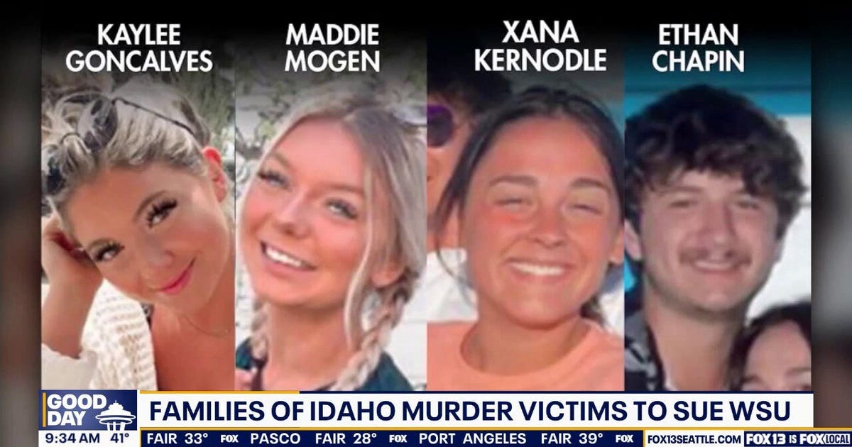 Families of slain Idaho students sue Washington State University over Kohberger