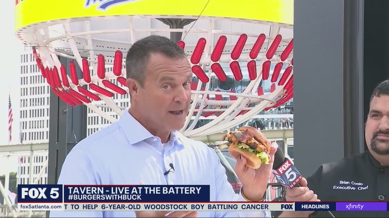 Burgers with Buck: The Tavern 'Live' at The Battery Atlanta