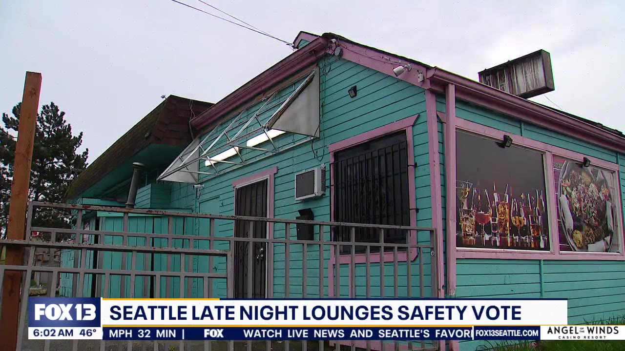 Seattle City Council to vote on safety regulations for late night lounges