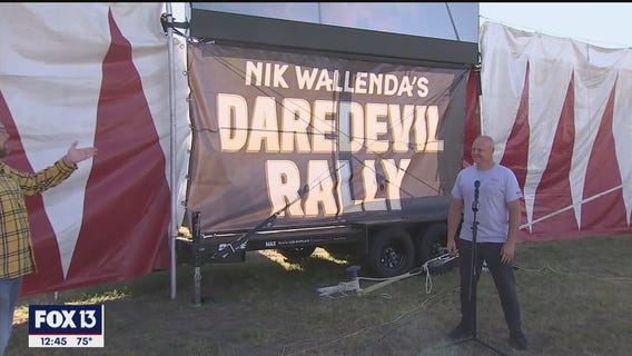 Nik Wallenda brings Daredevil Rally Drive-in Thrill Show back home