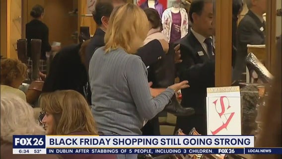 Black Friday shopping still going strong