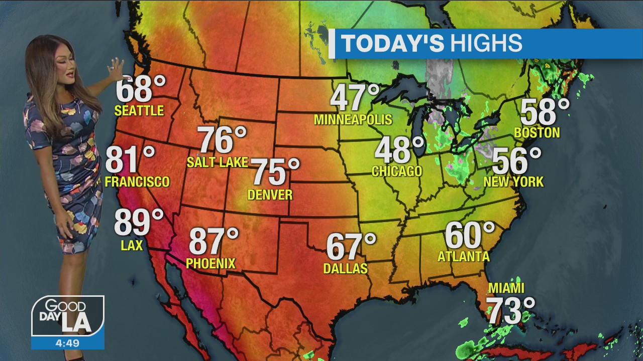 Weather Forecast for Wednesday, Oct. 19