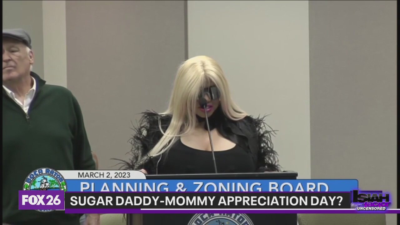 Woman advocates for 'Sugar Daddy-Mommy appreciation day'