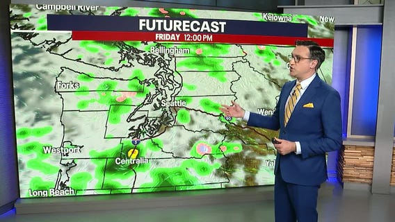 Seattle weather: Showers to return Friday