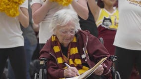 Sister Jean spills her secret on a long life as she turns 103