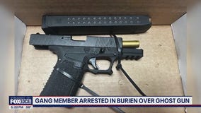 Burien police: Gang member detained with ghost gun