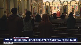 Chicagoans pledge support and pray for Ukraine
