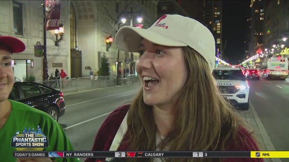 Streets of Philadelphia after Phillies lose to Diamondbacks in Game 7