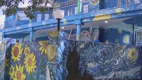 Starry Night house in Florida gets new coat of paint