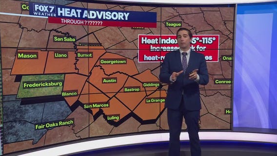 Austin weather: The heat continues...