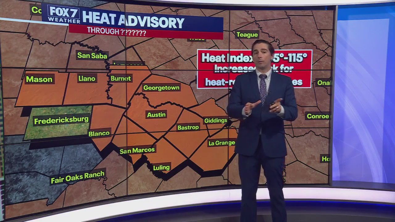 Austin weather: The heat continues...
