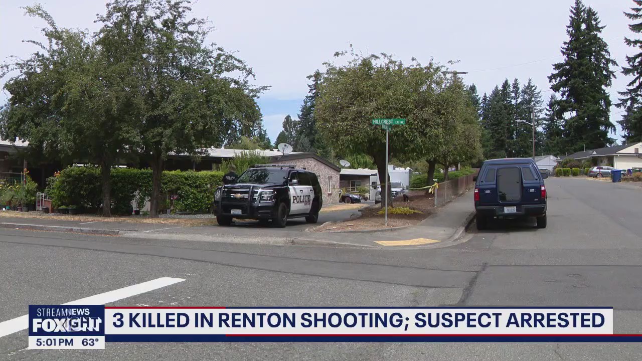 Renton triple homicide suspect arrested | FOX 13 Seattle