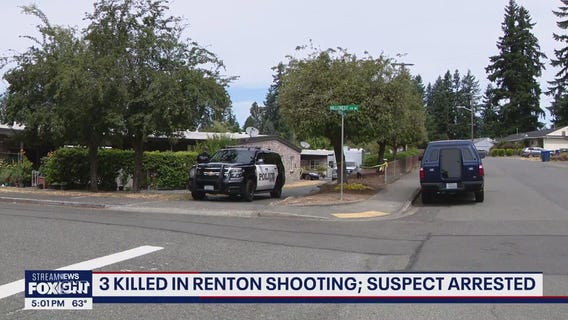 Renton triple homicide suspect arrested