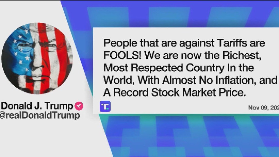 President Trump floats idea of giving tariff revenue checks to Americans