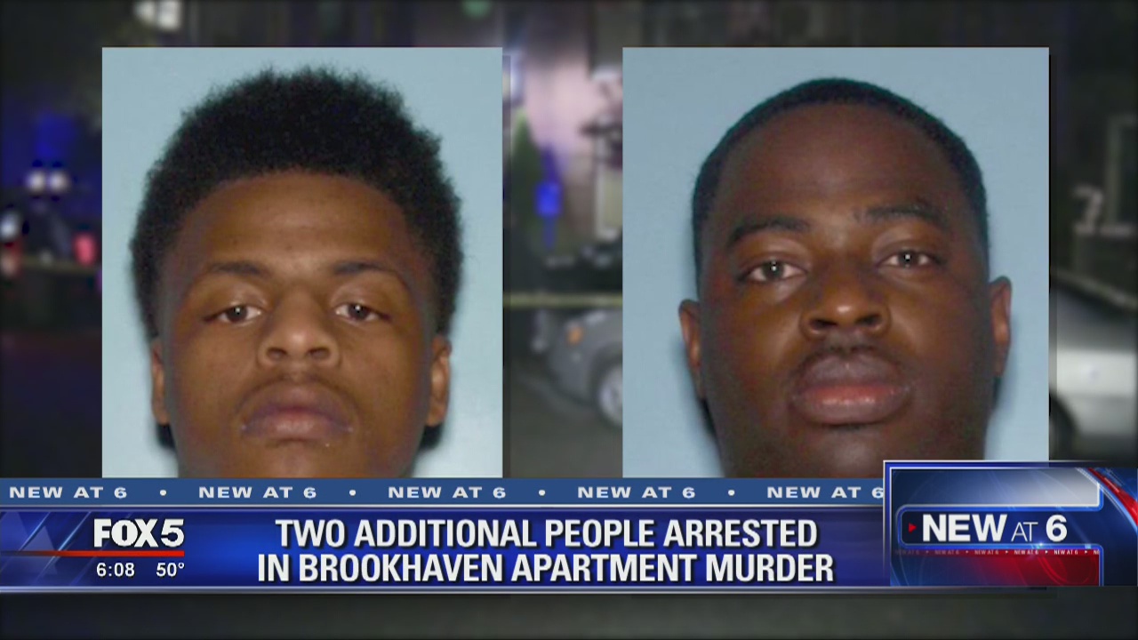 Devone Thomas 2 additional people arrested in Brookhaven apartment murder | FOX 5 Atlanta