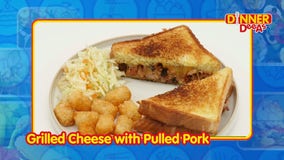 Dinner DeeAs: Grilled Cheese with Pulled Pork