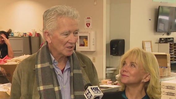 Actors Patrick Duffy, Linda Purl help fight hunger in Houston