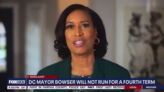 DC Mayor Bowser will not seek fouth term