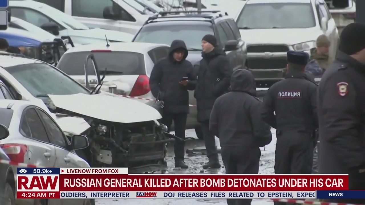 Russian general killed by car bomb in Moscow
