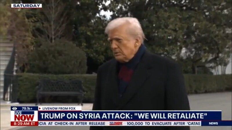 Trump vows retaliation after 3 Americans killed in Syria