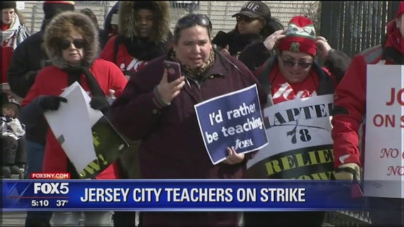 Jersey City teachers strike
