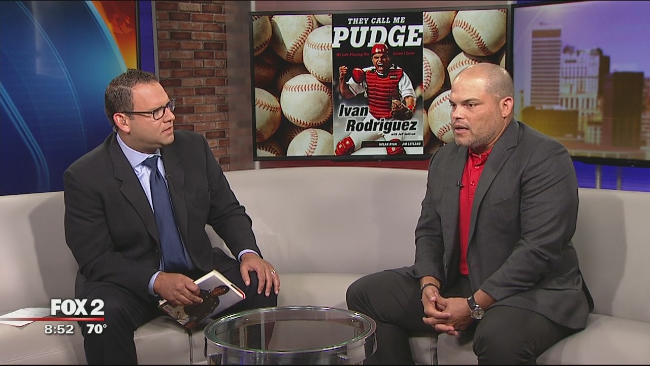 Pudge Rodriguez on his new book, 'They Call Me Pudge: My Life Playing the Game I Love'