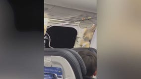 Alaska Airlines plane suffers fuselage blow out
