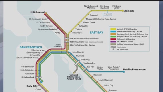No BART service because of computer problem