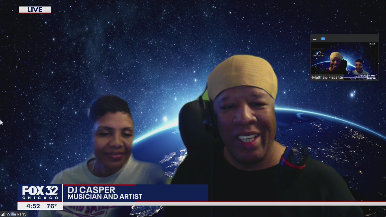 DJ Casper uplifts Cook County healthcare workers with a socially distanced 'Cha Cha Slide'