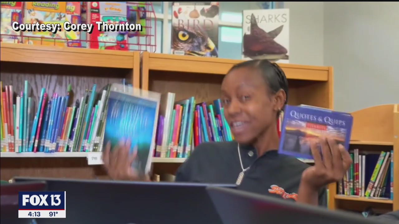 Tampa T Rapper Tampa rapper makes video to encourage reading | FOX 13 Tampa Bay