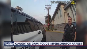 New Body Cam Video: Fake Edmonds cop impersonator arrested