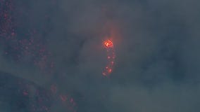 Sierra Fire burns 147 acres by Wednesday morning in Rialto area