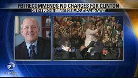 FBI: No charges in Hillary Clinton email probe