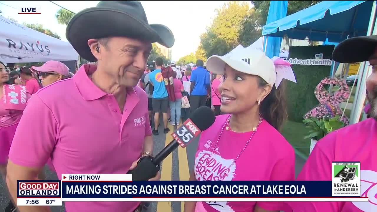 Making Strides Against Breast Cancer