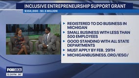 Inclusive Entrepreneurship Support Grant for between $250,000 - $2.5Million