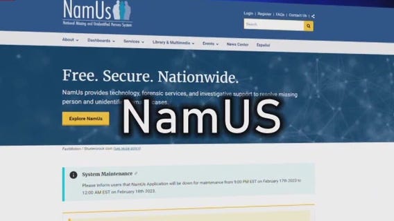 Families with Missing loved one's need to know about NAMUS