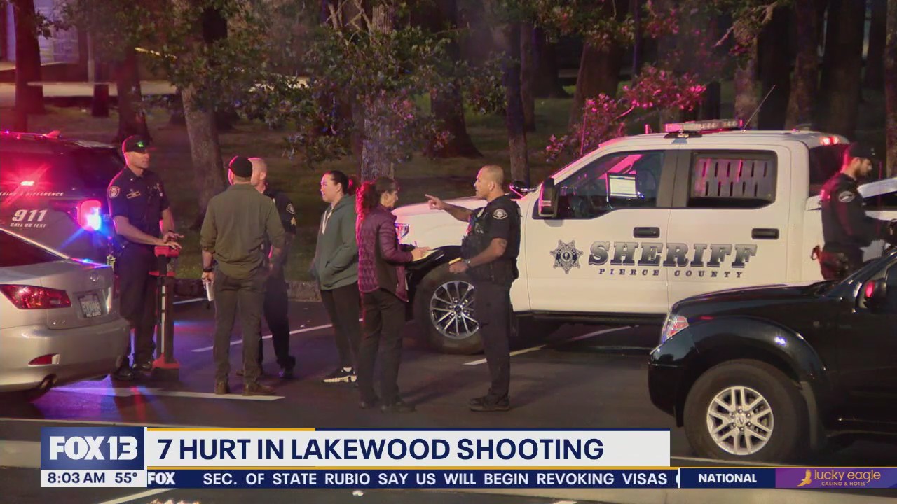 Seven injured in Lakewood park shooting | FOX 13 Seattle