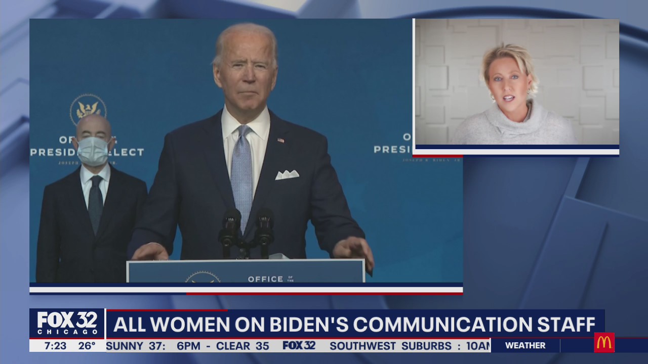 Joe Biden assembles all-female communications staff